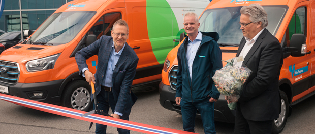 Først ut med helelektriske Ford E-Transit