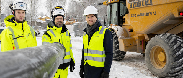 I front med fossilfrie rørsystem