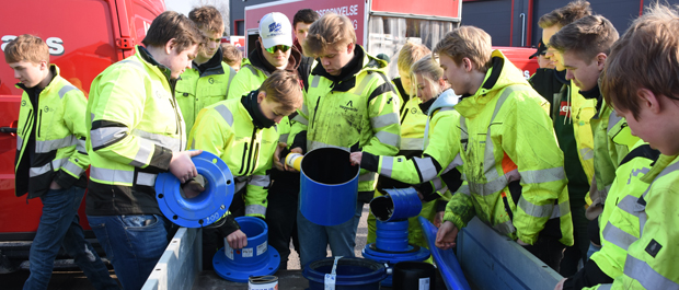 Spennende NoDig-dag for VG2-elever